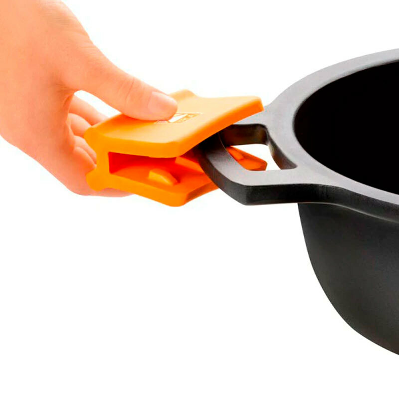 Olla alta Bra Efficient A273905 – 6,8 L, Base full induction 6 mm, Antiadherente Teflón