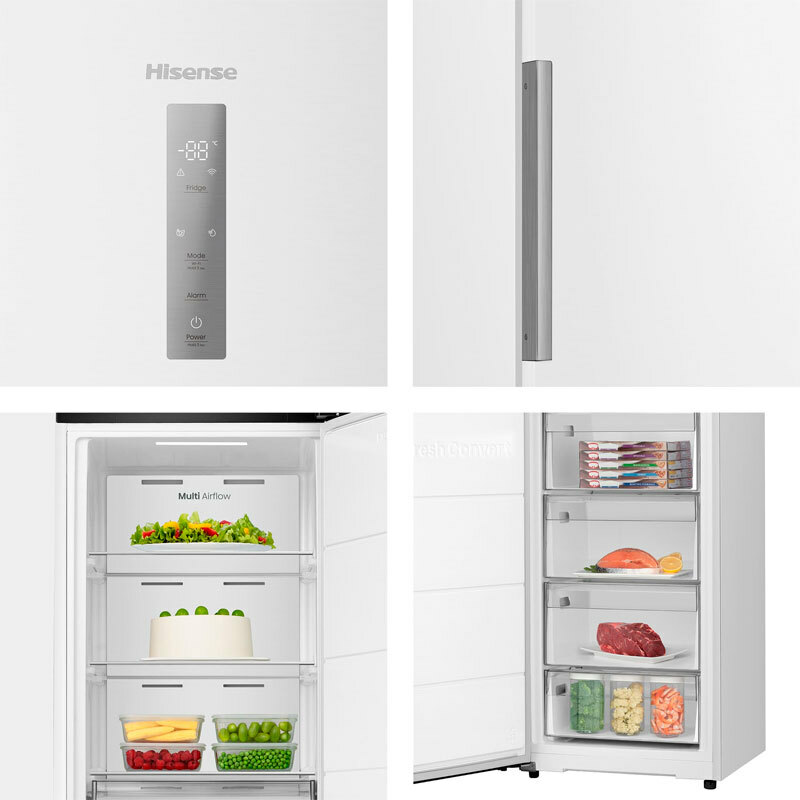 Congelador 1 Puerta Hisense FT3K310SEWE Blanco (4)