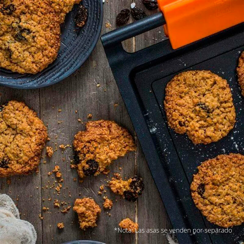 Parrilla plana Bra A271545 – 45 cm, Teflon Platinum Plus, Apta inducción