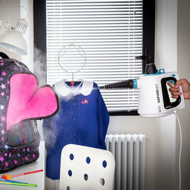 Pistola de vapor Ariete A4137 – 1.050 W, 3,5 bar, 8 accesorios