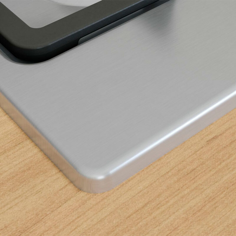 Placa de gas encastrable Bosch PGH6B5K90 – 60 cm Inox, 4 quemadores, Quemador Wok