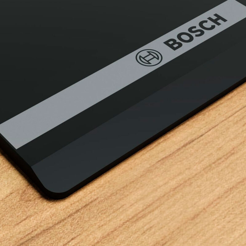 Placa de gas 90 cm Bosch PRS9A6H40 – Cristal templado, 5 quemadores, FlameSelect 9 niveles