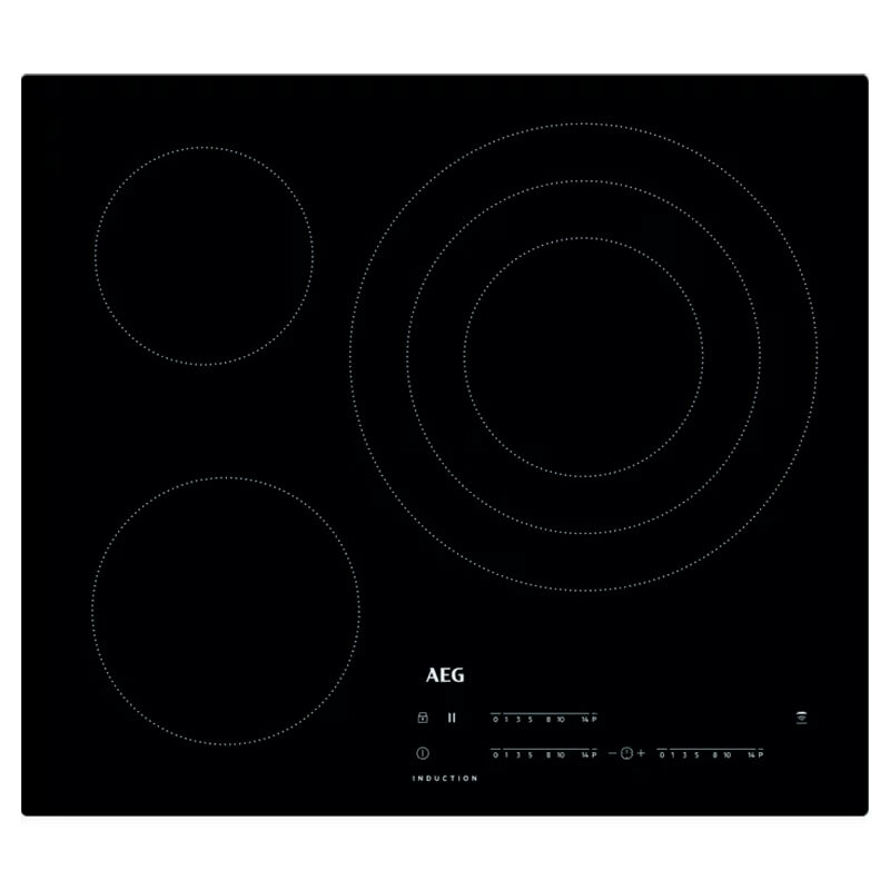 Placa de inducción AEG IKB63401CB – 3 zonas Flex, Triple XL 32 cm, 7.350 W