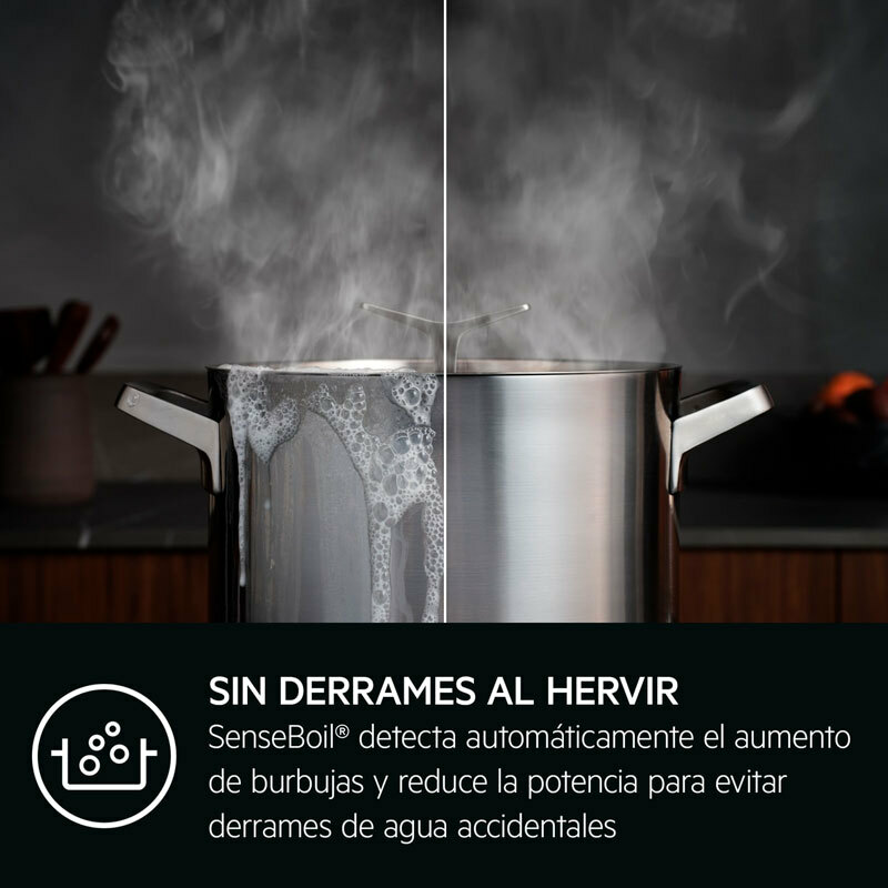 Placa de inducción AEG TI63IQ1BFB – Zona 28 cm, SenseBoil, PowerBoost