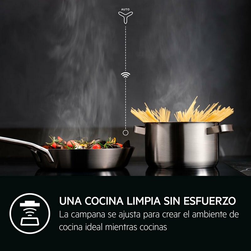 Placa de inducción AEG TI63IQ3BFB – 3 zonas (28 cm), Zona flexible (Bridge), SenseBoil & Fry