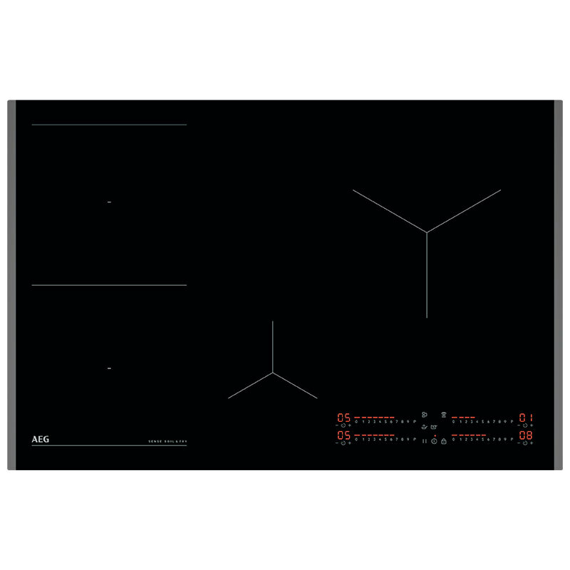 Placa de inducción AEG TI84IB30FB – 80 cm, Zona flexible, PowerBoost