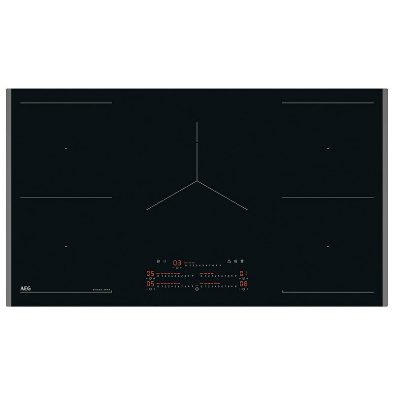Placa de inducción AEG TK95IN00FB – 91 cm, 5 zonas MultiBridge, PowerBoost