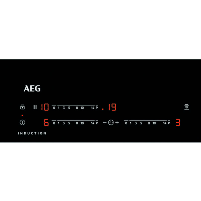 Placa de inducción AEG TO63IV00IB – 3 zonas (paella 32 cm), 7.350 W, PowerBoost