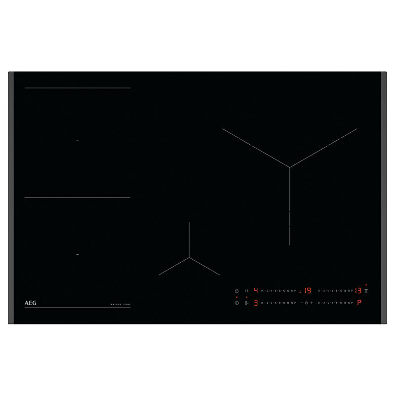 Placa de inducción AEG TO84IU0FFB – 80 cm, Zona triple 32 cm, PowerBoost