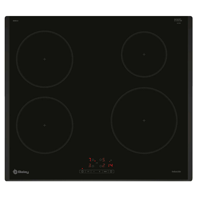 Placa de inducción Balay 3EB961LR – 4 zonas, Sprint, Control táctil