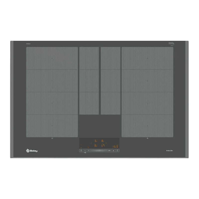 Placa de inducción Balay 3EB980AH – Flex Inducción, Home Connect, 80 cm
