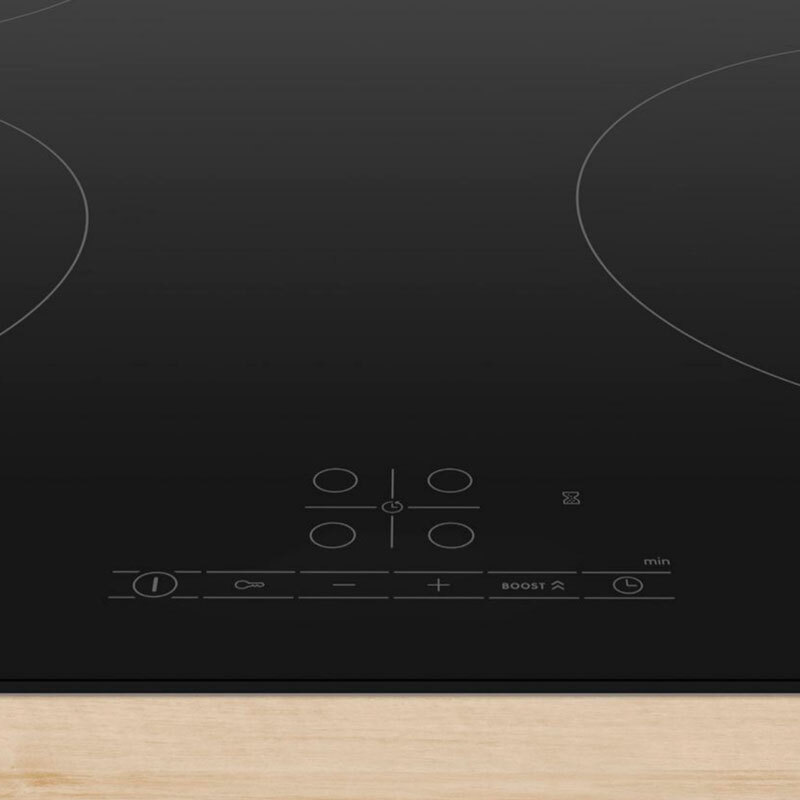 Placa de inducción Bosch PIE611BB5E – 60 cm, 4 zonas, PowerBoost