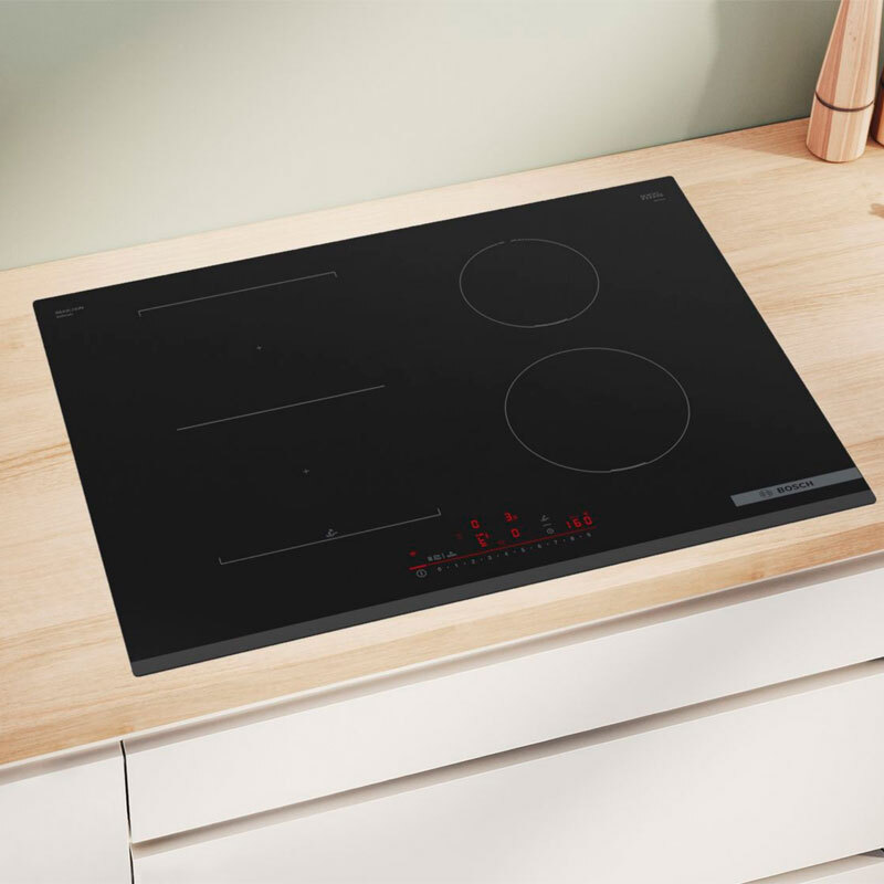 Placa de inducción Bosch PVS731HC1E – 70 cm, 4 zonas FlexInduction, Home Connect