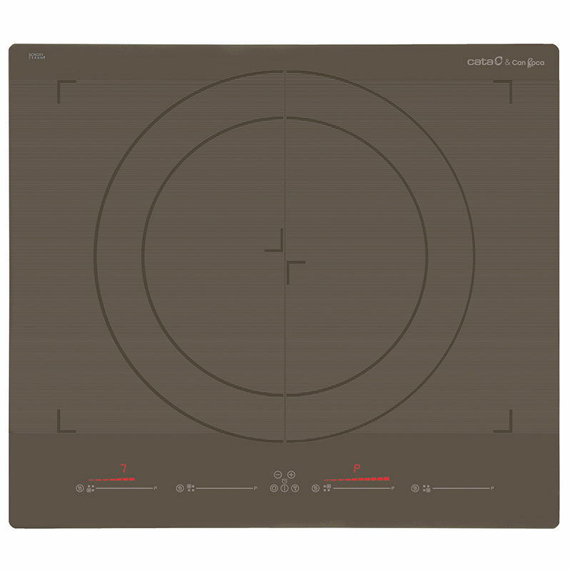 Placa de inducción Cata GIGA 600 SD – Zona 40 cm, 7,4 kW, Touch Slider