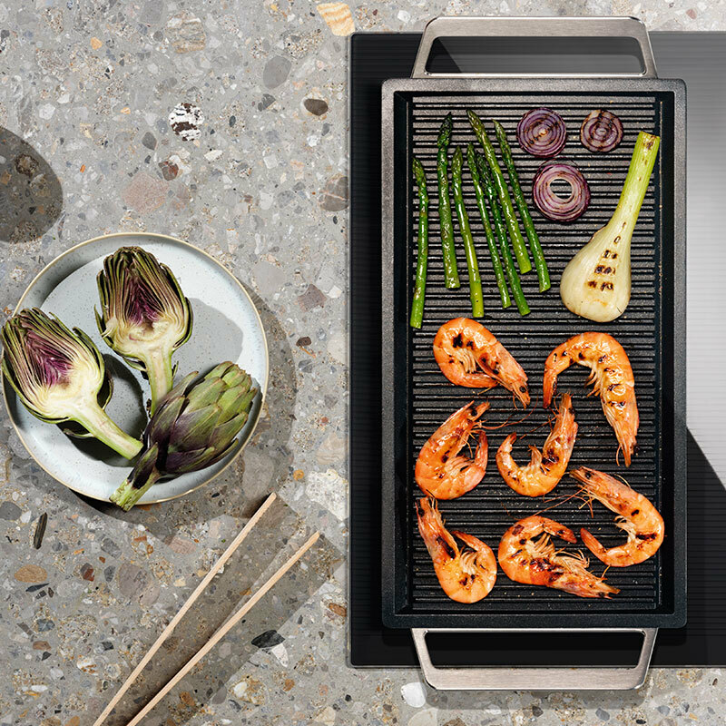 Placa de inducción Electrolux EIV633 – 3 zonas, Zona 28 cm, PowerBoost