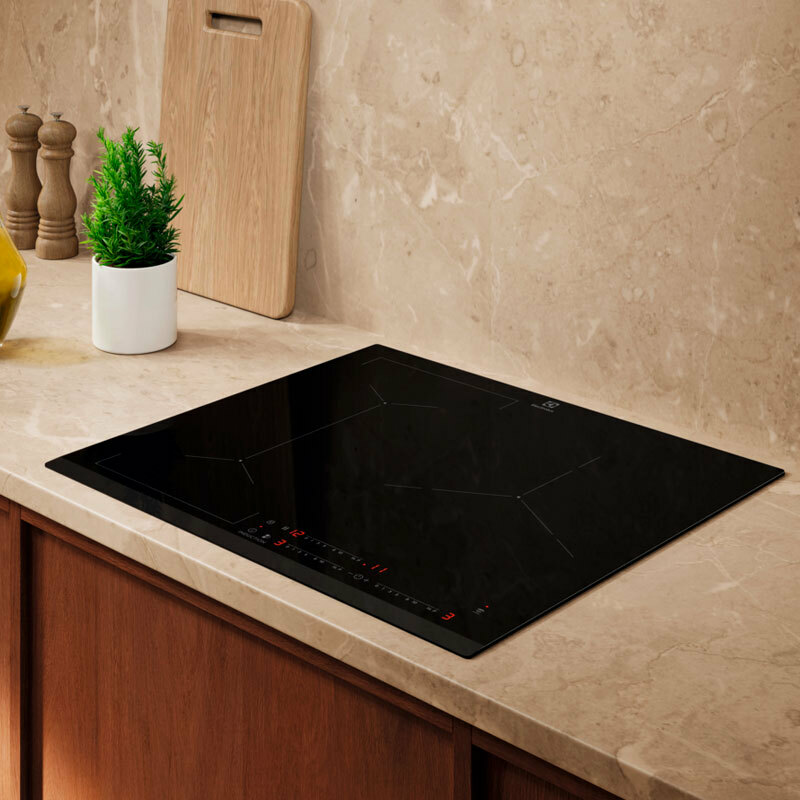 Placa de inducción Electrolux EIV633 – 3 zonas, Zona 28 cm, PowerBoost