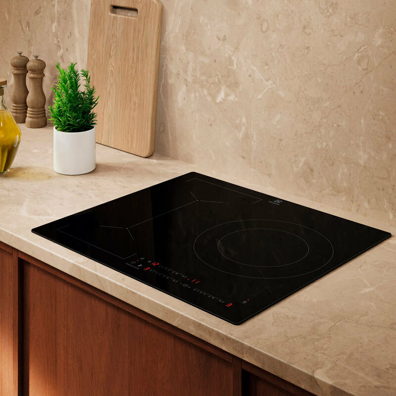 Placa de inducción Electrolux LIV63340CK – 60 cm, Zona flexible 28 cm, PowerBoost