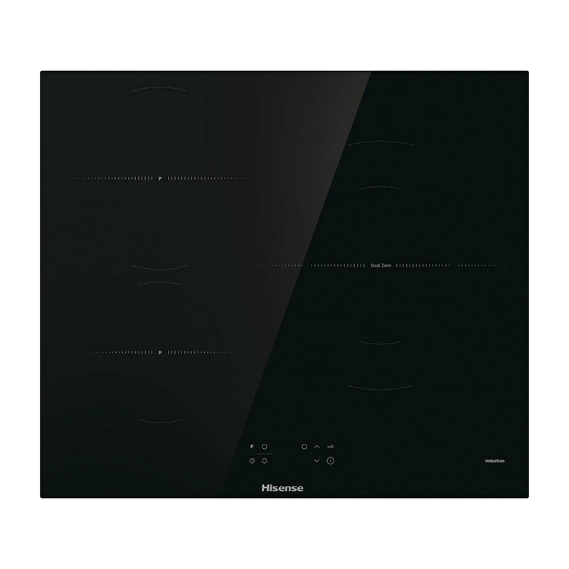 Placa de inducción Hisense HI6311BSCE – Zona flexible 29 cm, Booster 7200 W, Control táctil