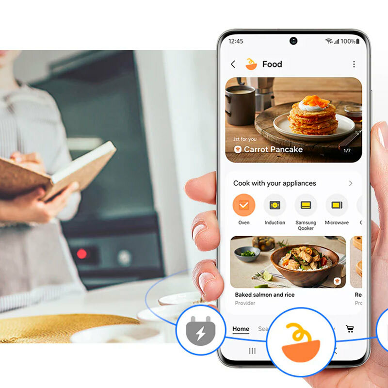Placa de inducción Samsung NZ32BG2005FKU1 – Integrable, 2 zonas, Wi‑Fi