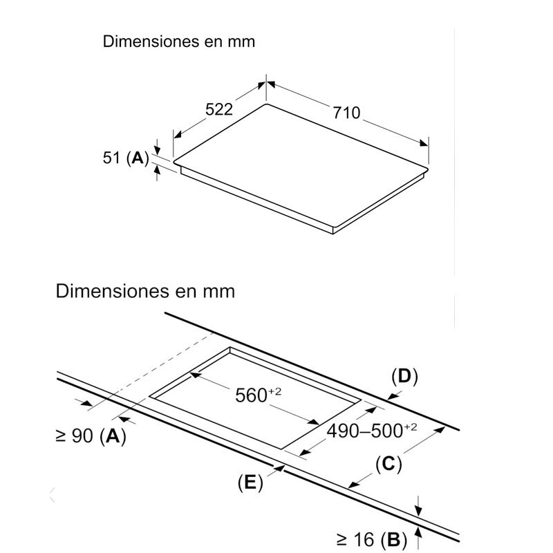 Placa de inducción Siemens ED751HSC1E – CombiInducción, TouchSlider, Wi‑Fi