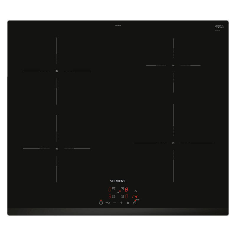 Placa de inducción Siemens EH631BEB6E – 60 cm, 4 zonas, 7.400 W