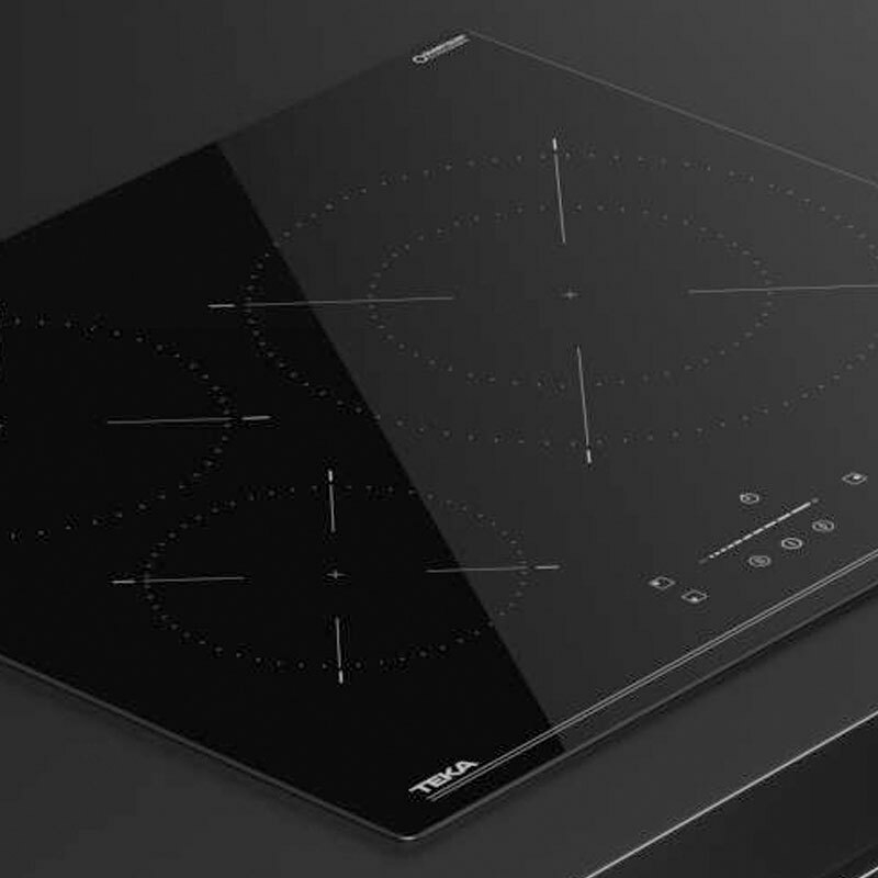 Placa de inducción Teka IBC 63110 SSM BK – 3 zonas (180/290 mm), Control MonoSlider, 7.400 W