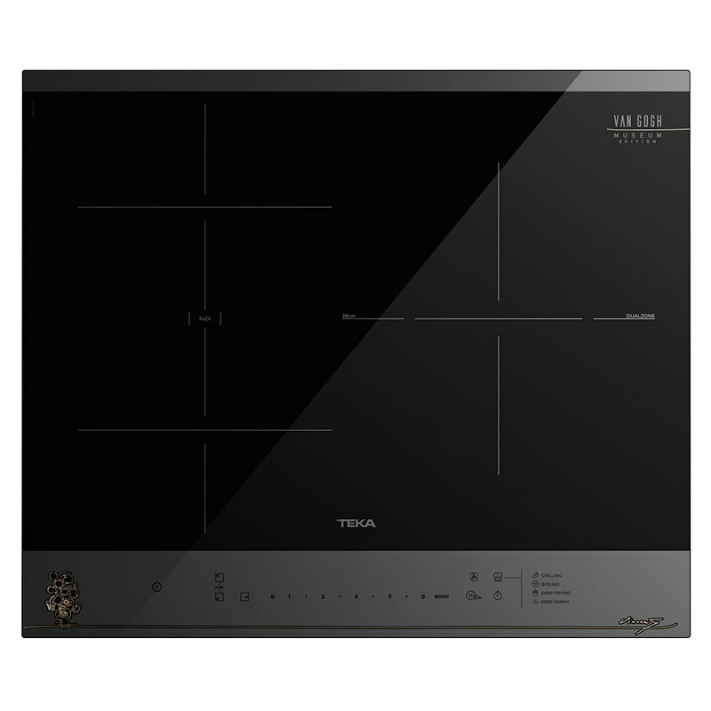 Placa de inducción Teka IBF63VGOGH – 3 zonas Flex, Control Touch Slider, Función Power Plus