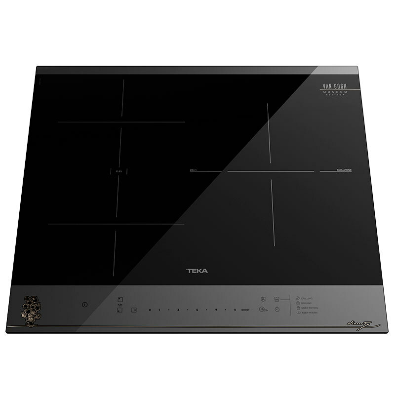 Placa de inducción Teka IBF63VGOGH – 3 zonas Flex, Control Touch Slider, Función Power Plus
