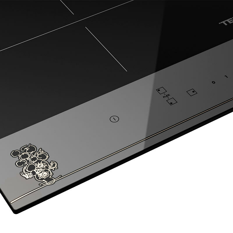 Placa de inducción Teka IBF63VGOGH – 3 zonas Flex, Control Touch Slider, Función Power Plus