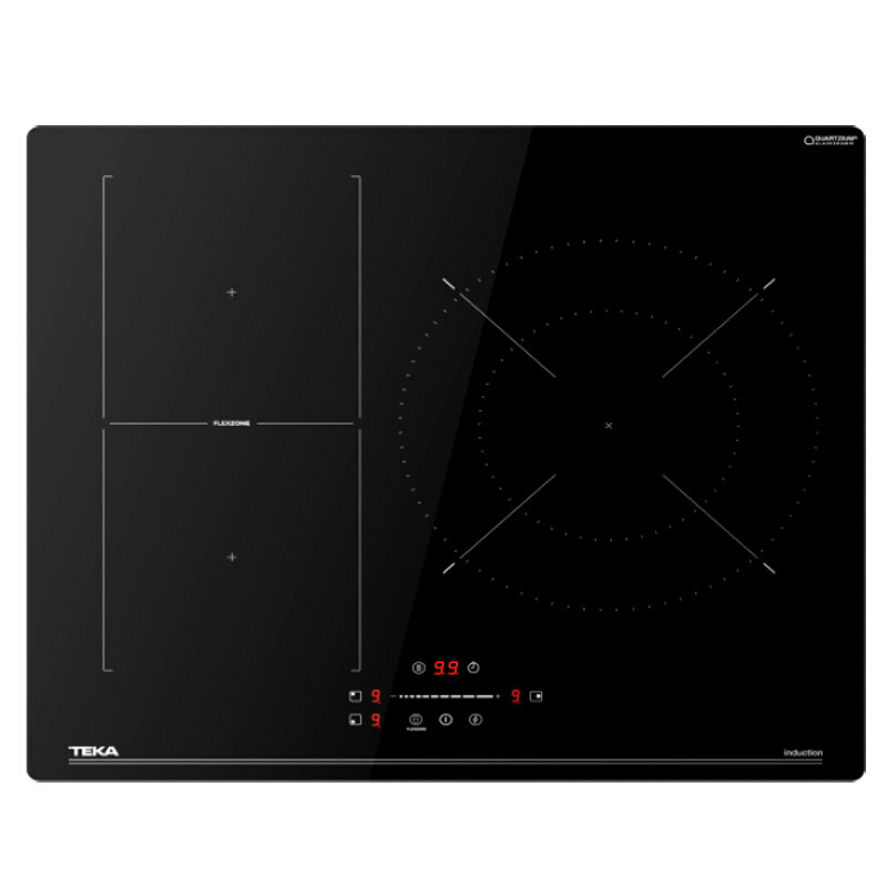Placa de inducción Flex Teka IBF 63210 SSM BK – 60 cm, 3 zonas, 7.400 W