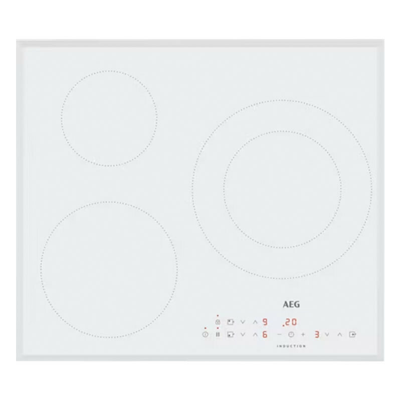 Placa de inducción AEG IKB63300FW – 60 cm, 3 zonas, PowerBoost