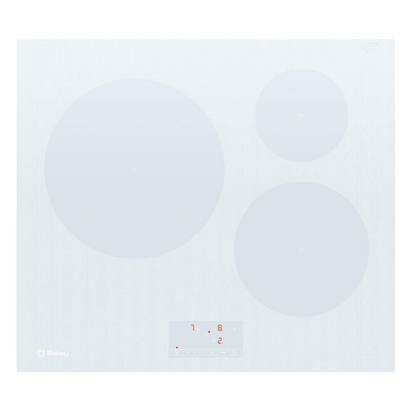 Placa de inducción integrable Balay 3EB965WR – Zona 28 cm, Control táctil, Función Sprint