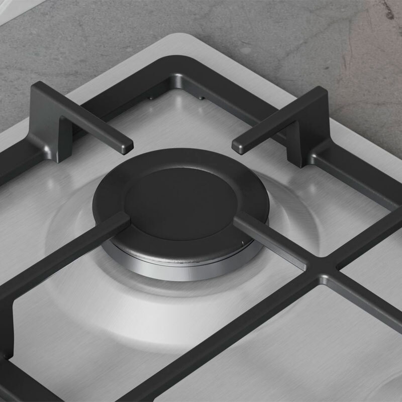 Placa de gas Balay 3ETX563CB – Inox, 3 quemadores, GasStop