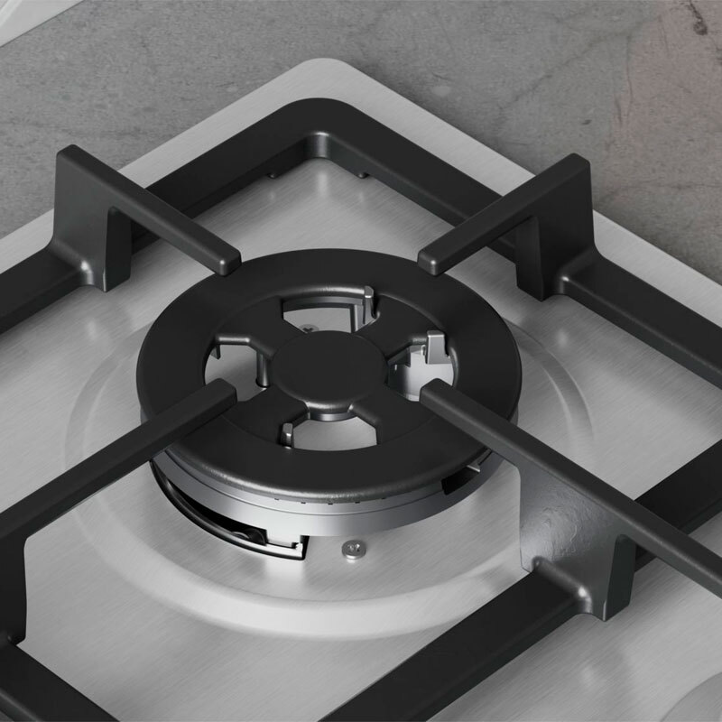 Placa de gas Balay 3ETX565CB – 60 cm Inox, 4 quemadores, GasStop autoencendido