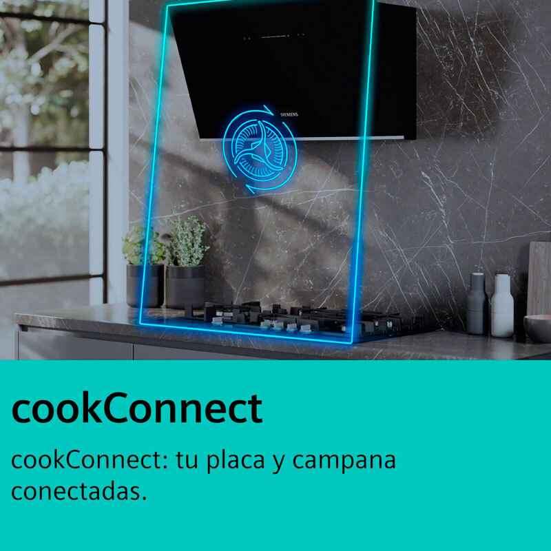 Placa de gas Siemens ER9A6SH40 – 90 cm, 5 quemadores, Wok alta potencia