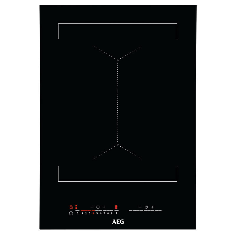 Placa de inducción modular AEG IKS42640KB – 36 cm, 2 zonas (puente), PowerBoost