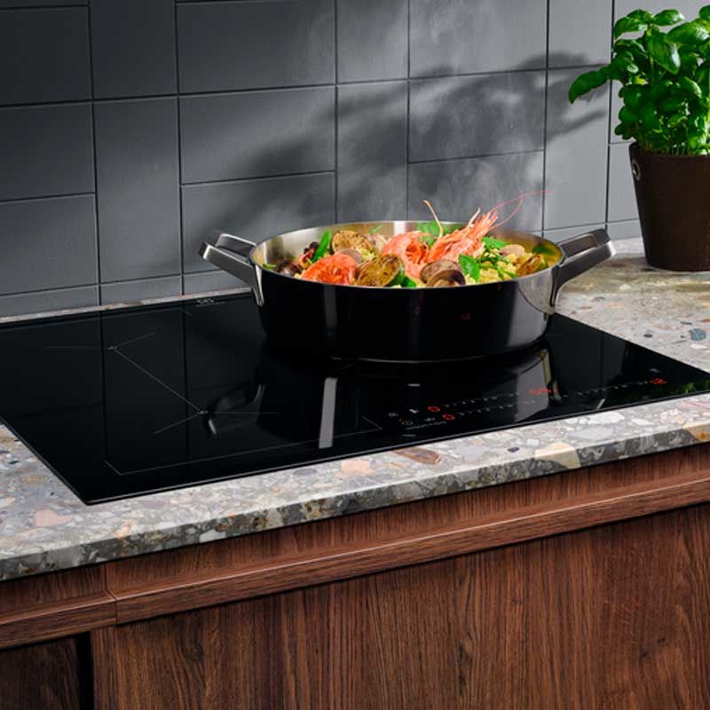 Placa de inducción Electrolux EIS62341 – 60 cm, SenseBoil, Zona flexible