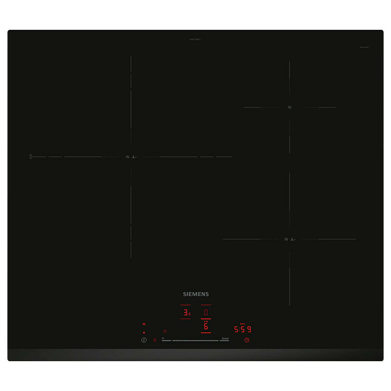 Placa de inducción Siemens EH631HDC1E – 3 zonas 7.400 W, TouchSlider, Home Connect