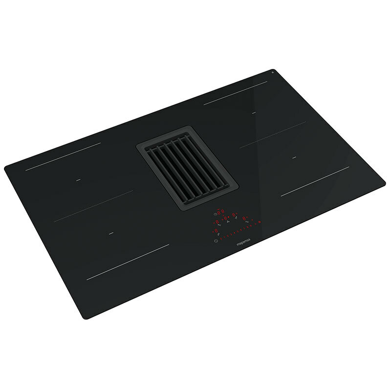 Placa de inducción con extractor Mepamsa INDU PRO (340.0691.846) – 4 zonas Flex, Extractor 700 m³/h, A++