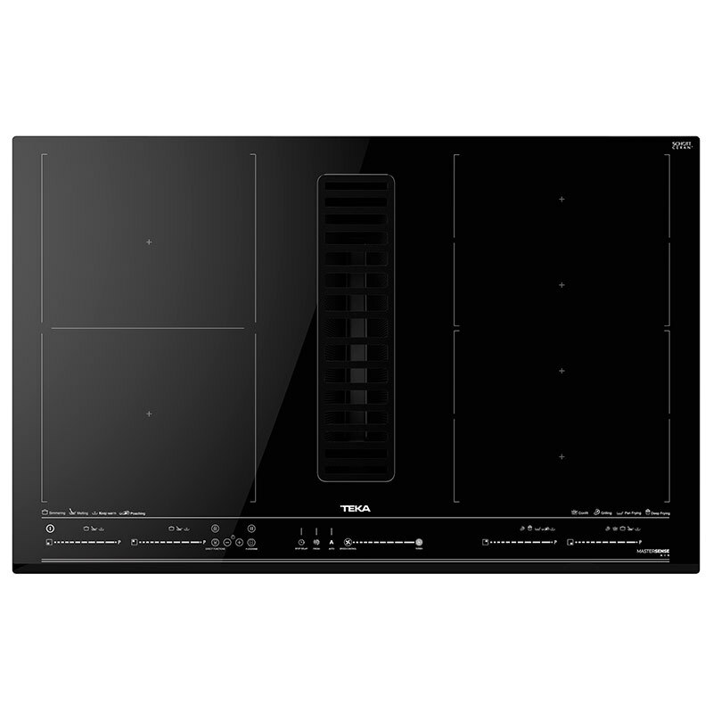 Placa de inducción Teka AFF87601MST – 6 zonas Flex, Campana integrada, Control Multislider