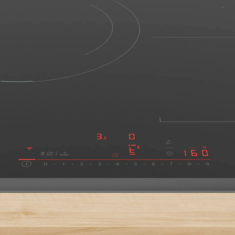 Placa de inducción Bosch PVJ631HC1E – CombiInducción, 3 zonas 28 cm, 7,4 kW