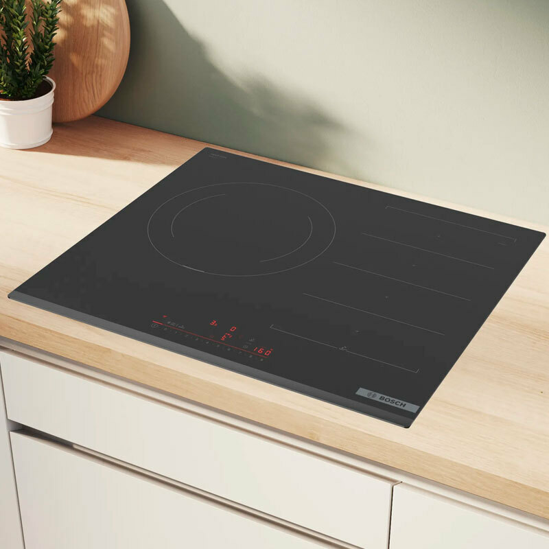 Placa de inducción Bosch PXJ631HC2E – FlexInducción, 7,4 kW, Home Connect