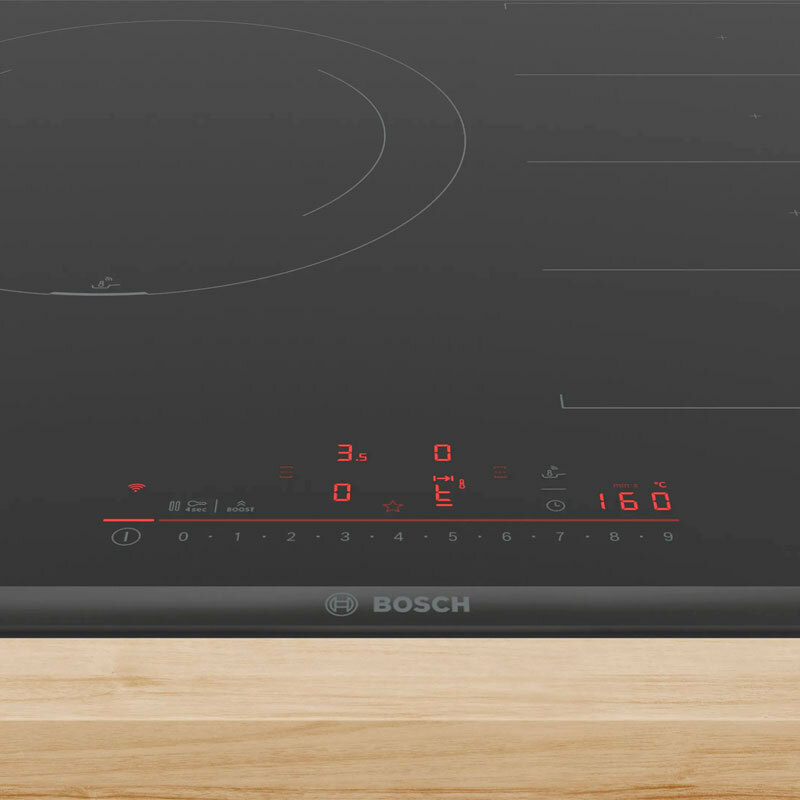 Placa de inducción 60 cm Bosch PXJ675HC1E – FlexInducción, Home Connect, Booster
