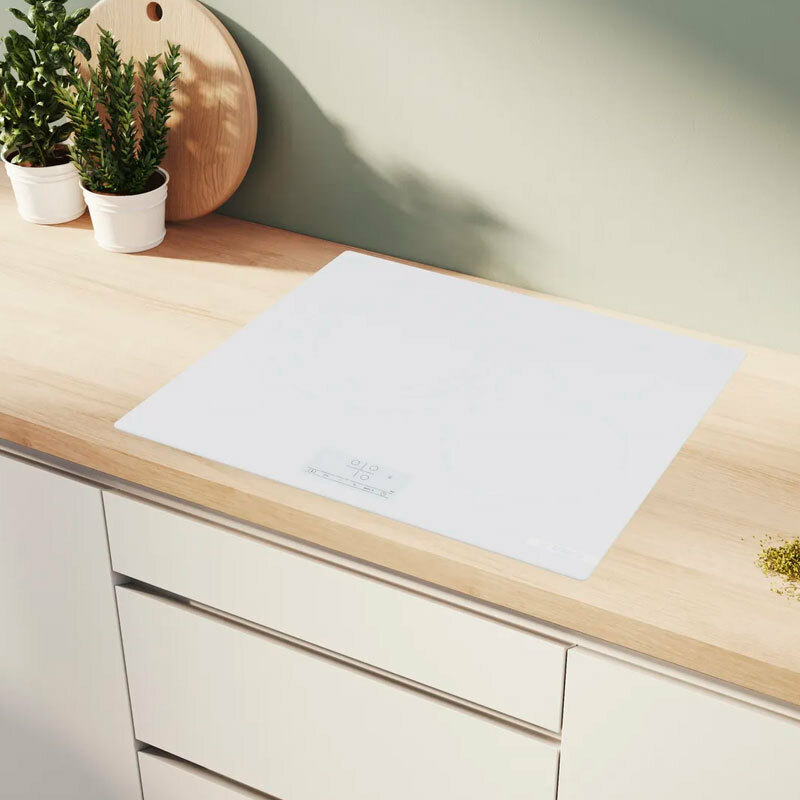 Placa de inducción integrable 60 cm Bosch PID612BB1E – 3 zonas (zona triple 32 cm), Control táctil 17 niveles, Booster