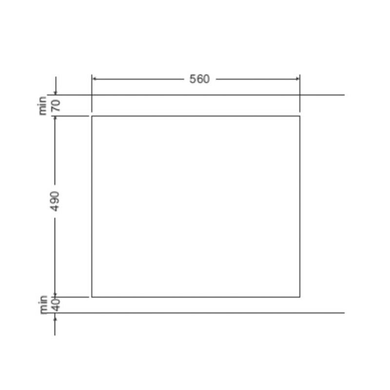 Placa de gas encastrable Fagor 3CFI-4GLSPB – 4 quemadores, quemador Wok, válvulas de seguridad