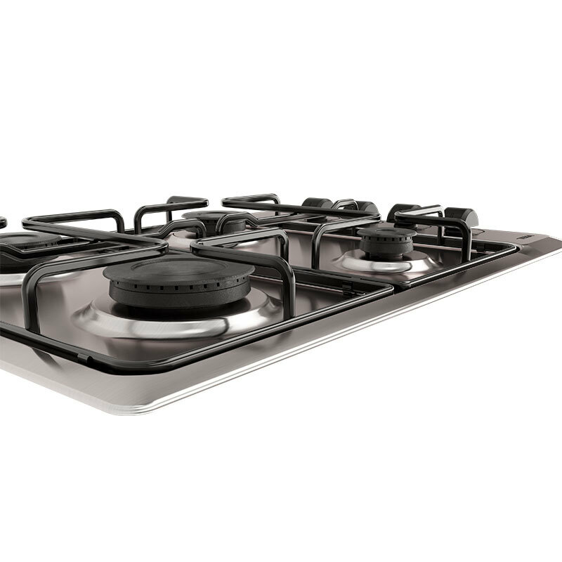 Encimera de gas Teka HLX 540 KL – 4 quemadores, inox, seguridad termopar