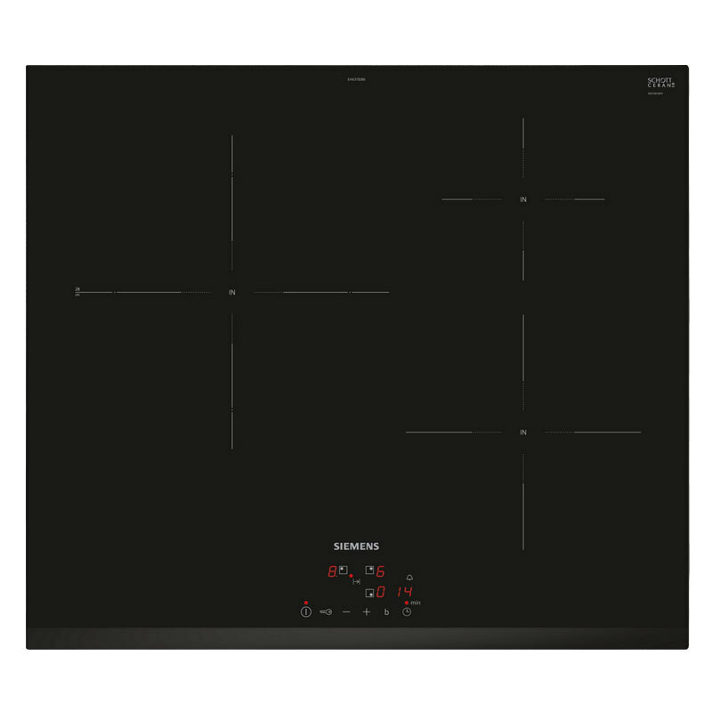 Placa de inducción integrable Siemens EH631BJB6E – 60 cm, 3 zonas, PowerBoost