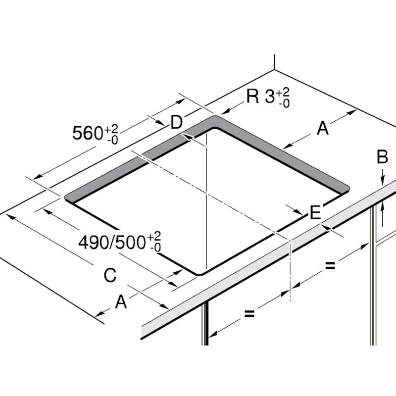 Placa de inducción Siemens EU63KBJB5E – 60 cm, 3 zonas, PowerBoost
