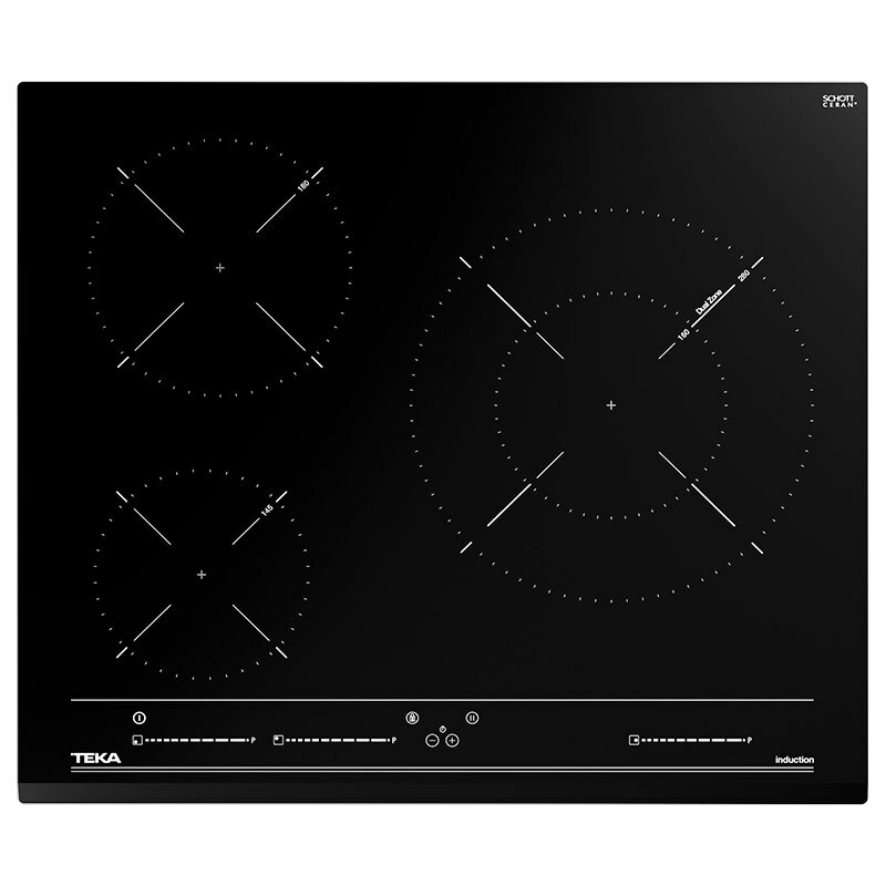 Placa de inducción Teka IZC 63015 MSS – 3 zonas, Multislider táctil, Power Plus