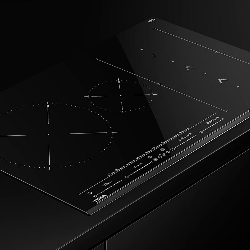 Placa de inducción Teka IZS 86630 MST BK – 80 cm, 7200 W, Zona Flex